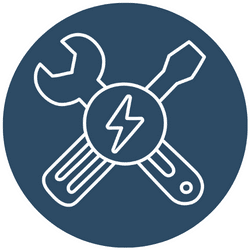 Electricity Maintenance Icon