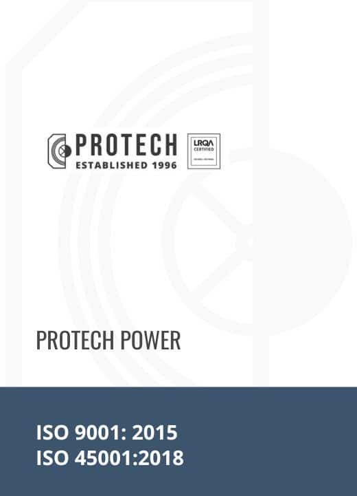 Protech Power ISO Approval
